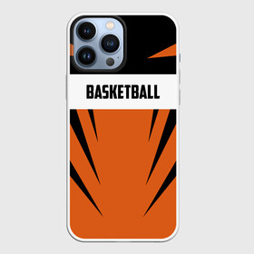 Чехол для iPhone 13 Pro Max с принтом Basketball в Петрозаводске,  |  | basketball | nba | sport | баскет | баскетбол | бол | борьба | игра | линии | надпись | нба | полосы | россии | россия | рф | сборная | символ | состязание | спорт | стритбол | фиба | флаг