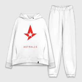 Женский костюм хлопок Oversize с принтом Astralis   The Form в Петрозаводске,  |  | astralis | counter strike | cs go