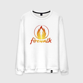 Мужской свитшот хлопок с принтом Life is Strange Firewalk Fire в Петрозаводске, 100% хлопок |  | fire | firewalk | life is strange | lis