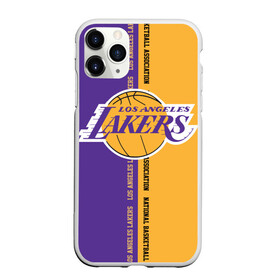 Чехол для iPhone 11 Pro матовый с принтом Los angeles lakers NBA в Петрозаводске, Силикон |  | basketbal | basketball | la | lakers | los angeles | los angeles lakers | national | nba | анжелес | баскетбол | лос анджелес | лэйкерс | национальная бескетбольная ассоциация | нба | онил | шакил