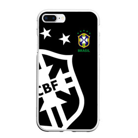 Чехол для iPhone 7Plus/8 Plus матовый с принтом Brazil Exclusive в Петрозаводске, Силикон | Область печати: задняя сторона чехла, без боковых панелей | бразилии | бразилия | европы | мира | сборная | форма | футбол | чемпионат