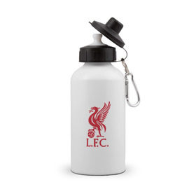 Бутылка спортивная с принтом FC Liverpool в Петрозаводске, металл | емкость — 500 мл, в комплекте две пластиковые крышки и карабин для крепления | liverpool | англия | ливерпуль | лига чемпионов | чемпионат