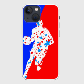 Чехол для iPhone 13 mini с принтом Форма баскетболиста в Петрозаводске,  |  | Тематика изображения на принте: nba | sport | баскетбалист | мяч | спорт | спортзал | спортивки | спортивная форма | спортивные игры | форма