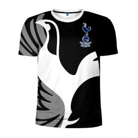 Мужская футболка 3D спортивная с принтом Tottenham Exclusive в Петрозаводске, 100% полиэстер с улучшенными характеристиками | приталенный силуэт, круглая горловина, широкие плечи, сужается к линии бедра | hotspur | тоттенхэм | тоттэнхэм | форма | хотспур