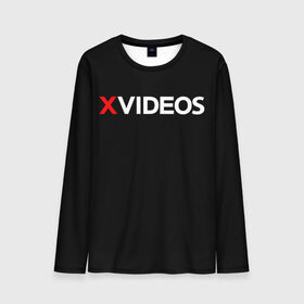 Мужской лонгслив 3D с принтом Xvideos в Петрозаводске, 100% полиэстер | длинные рукава, круглый вырез горловины, полуприлегающий силуэт | Тематика изображения на принте: xvideos