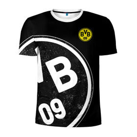 Мужская футболка 3D спортивная с принтом Borussia Dortmund Exclusive в Петрозаводске, 100% полиэстер с улучшенными характеристиками | приталенный силуэт, круглая горловина, широкие плечи, сужается к линии бедра | Тематика изображения на принте: боруссия | дортмунд