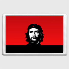 Магнит 45*70 с принтом Che Guevara в Петрозаводске, Пластик | Размер: 78*52 мм; Размер печати: 70*45 | 