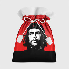 Подарочный 3D мешок с принтом Che Guevara в Петрозаводске, 100% полиэстер | Размер: 29*39 см | 