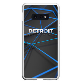 Чехол для Samsung S10E с принтом Detroitbecome human в Петрозаводске, Силикон | Область печати: задняя сторона чехла, без боковых панелей | connor | cyberlife | detroit become human | deviant | kara | markus | ps4 | rk800 |  detroit: become human | детроит | детроит: стать человеком | игры | кара | коннор | конор | кэра | маркус | пиратs | эксклюзив