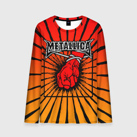 Мужской лонгслив 3D с принтом Metallica в Петрозаводске, 100% полиэстер | длинные рукава, круглый вырез горловины, полуприлегающий силуэт | anger | fans | metall | metallica | st | альбом | альбома | группа | логотип | металл | металлика | обложка | фанат