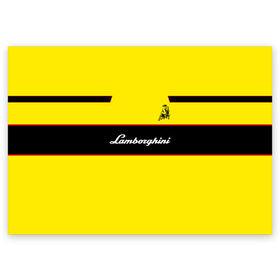 Поздравительная открытка с принтом Lamborghini в Петрозаводске, 100% бумага | плотность бумаги 280 г/м2, матовая, на обратной стороне линовка и место для марки
 | automobili | gallardo | lamborghini | murcielago | reventon | roadster | s.p.a. | авто | автомобиль | знак | ламборгини | ламборджини | ламборжини | лого | машина | символ | спорт | тачка | эмблема