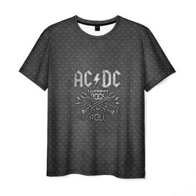 Мужская футболка 3D с принтом AC DC в Петрозаводске, 100% полиэфир | прямой крой, круглый вырез горловины, длина до линии бедер | ac dc | acdc | acdc ас дс | австралийская | ангус янг | асдс | блюз | группа | крис слэйд | метал | молния | музыка | музыканты | певцы | рок | рок н ролл | стиви янг | хард | хардрок | эксл роуз