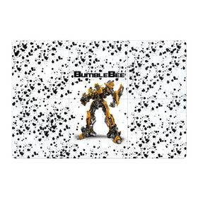 Магнитный плакат 3Х2 с принтом Шмель в Петрозаводске, Полимерный материал с магнитным слоем | 6 деталей размером 9*9 см | bumblebee | бамблби | герой | камаро | прайм | трансформеры | фильм | шевроле