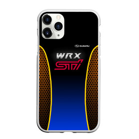 Чехол для iPhone 11 Pro матовый с принтом Subaru WRX STI в Петрозаводске, Силикон |  | impreza | pro | sport | sti | subaru | wrx | врикс | врх | импреза | логотип | сетка | соты | субарик | субару