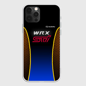 Чехол для iPhone 12 Pro Max с принтом Subaru WRX STI в Петрозаводске, Силикон |  | impreza | pro | sport | sti | subaru | wrx | врикс | врх | импреза | логотип | сетка | соты | субарик | субару