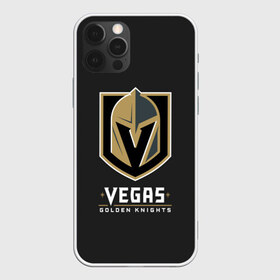 Чехол для iPhone 12 Pro Max с принтом Vegas Golden Knights в Петрозаводске, Силикон |  | Тематика изображения на принте: 