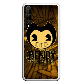 Чехол для Honor P30 с принтом Bendy and the ink machine (33) в Петрозаводске, Силикон | Область печати: задняя сторона чехла, без боковых панелей | Тематика изображения на принте: bendy | bendy and the ink machine | бенди | бенди и чернильная машина