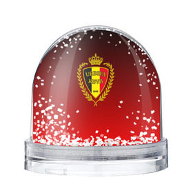 Снежный шар с принтом Сборная Бельгии в Петрозаводске, Пластик | Изображение внутри шара печатается на глянцевой фотобумаге с двух сторон | сборная бельгии | футбол  | чемпионат мира