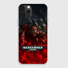 Чехол для iPhone 12 Pro Max с принтом Warhammer 40000 Dawn Of War в Петрозаводске, Силикон |  | relic entertainment | warhammer 40000: dawn of war | черепа