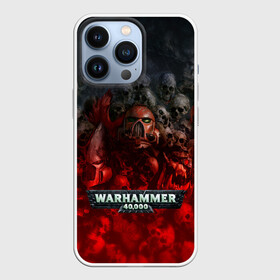 Чехол для iPhone 13 Pro с принтом Warhammer 40000: Dawn Of War в Петрозаводске,  |  | Тематика изображения на принте: relic entertainment | warhammer 40000: dawn of war | черепа