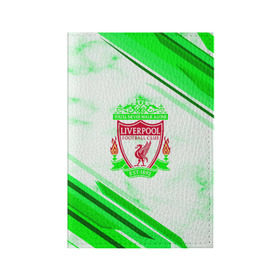 Обложка для паспорта матовая кожа с принтом Liverpool 2018 в Петрозаводске, натуральная матовая кожа | размер 19,3 х 13,7 см; прозрачные пластиковые крепления | football | soccer | ливерпуль