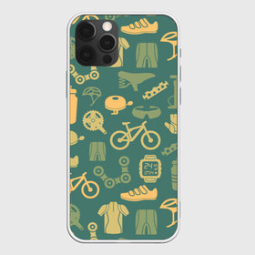 Чехол для iPhone 12 Pro Max с принтом Велосипедист в Петрозаводске, Силикон |  | Тематика изображения на принте: bicycle | bike | road | speed | sport | вело | велосипед | велосипедист | гонщик | дорога | здоровье | педали | сила | скорость | спорт | трасса | шлем