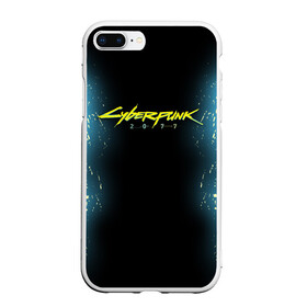 Чехол для iPhone 7Plus/8 Plus матовый с принтом CYBERPUNK 2077 в Петрозаводске, Силикон | Область печати: задняя сторона чехла, без боковых панелей | 2019 | cd project red | cd projekt red | cyberpunk | cyberpunk 2077 | e3 | future | hack | night city | ps4 | rpg | sci fi | xbox | андроиды | безумие | будущее | город ночи | кибер | киберпанк 2077 | логотип | от создателей ведьмака | роботы | рпг | фант