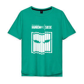 Мужская футболка хлопок Oversize с принтом Rainbow Six | Siege (Vigil) в Петрозаводске, 100% хлопок | свободный крой, круглый ворот, “спинка” длиннее передней части | 