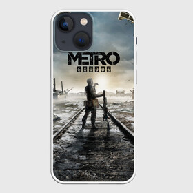 Чехол для iPhone 13 mini с принтом METRO: Exodus в Петрозаводске,  |  | 2033 | exodus | last | light | metro | redux | апокалипсис | вирус | зомби | метро | монстры | постапокалипсис | постапокалиптика