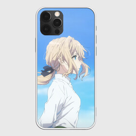 Чехол для iPhone 12 Pro с принтом Violet Evergarden в Петрозаводске, силикон | область печати: задняя сторона чехла, без боковых панелей | evergarden | violet | violet evergarden | вайолет | вайолет эвергарден | эвергарден