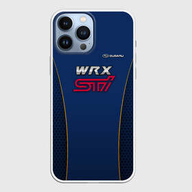 Чехол для iPhone 13 Pro Max с принтом Субару WRX STI Pro Sport в Петрозаводске,  |  | subaru | марка | машины | субару