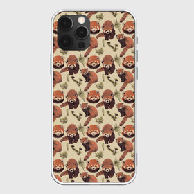 Чехол для iPhone 12 Pro Max с принтом Red panda в Петрозаводске, Силикон |  | panda | red panda | small panda | животные | красная панда | лес | панда