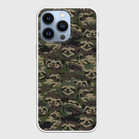 Чехол для iPhone 13 Pro с принтом Лига лени в Петрозаводске,  |  | Тематика изображения на принте: камуфляж | ленивец | лень