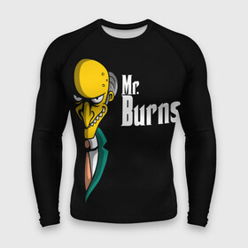 Мужской рашгард 3D с принтом Mr. Burns (Simpsons) в Петрозаводске,  |  | Тематика изображения на принте: burns | mr | mr. burns | simpsons | мистер бернс | симпсоны