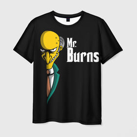 Мужская футболка 3D с принтом Mr. Burns (Simpsons) в Петрозаводске, 100% полиэфир | прямой крой, круглый вырез горловины, длина до линии бедер | burns | mr | mr. burns | simpsons | мистер бернс | симпсоны