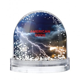 Водяной шар с принтом American Gods в Петрозаводске, Пластик | Изображение внутри шара печатается на глянцевой фотобумаге с двух сторон | american gods | omg | американские боги | джиллиан андерсон | иэн макшейн | пабло шрайбер | фантастика | эмили браунинг