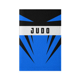 Обложка для паспорта матовая кожа с принтом Judo в Петрозаводске, натуральная матовая кожа | размер 19,3 х 13,7 см; прозрачные пластиковые крепления | judo | sport | дзюдо | дзюдоист | спорт