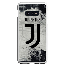 Чехол для Samsung S10E с принтом JUVENTUS в Петрозаводске, Силикон | Область печати: задняя сторона чехла, без боковых панелей | cr7 | juve | juventus | ronaldo | texture | брызги красок | герб италии | гранж | звезда | роналдо | текстура | флаг италии | ювентус