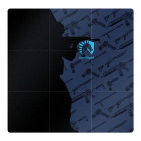Магнитный плакат 3Х3 с принтом TEAM LIQUID E-SPORT CS GO в Петрозаводске, Полимерный материал с магнитным слоем | 9 деталей размером 9*9 см | 2019 | blue | cs go | cybersport | esport | liquid | logo | pro league | team | team liquid | киберспорт | логотип | тим ликвид | фирменные цвета