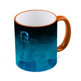 Кружка 3D с принтом TEAM LIQUID E-SPORT в Петрозаводске, керамика | ёмкость 330 мл | 2019 | blue | cybersport | esport | liquid | logo | pro league | team | team liquid | киберспорт | логотип | тим ликвид | фирменные цвета