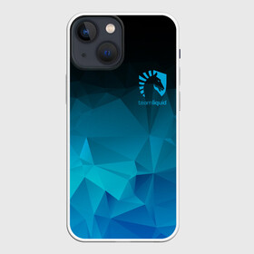 Чехол для iPhone 13 mini с принтом TEAM LIQUID E SPORT в Петрозаводске,  |  | 2019 | blue | cybersport | esport | liquid | logo | pro league | team | team liquid | киберспорт | логотип | тим ликвид | фирменные цвета