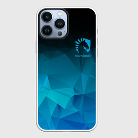 Чехол для iPhone 13 Pro Max с принтом TEAM LIQUID E SPORT в Петрозаводске,  |  | 2019 | blue | cybersport | esport | liquid | logo | pro league | team | team liquid | киберспорт | логотип | тим ликвид | фирменные цвета