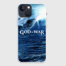 Чехол для iPhone 13 mini с принтом God of WAR в Петрозаводске,  |  | atreus | god of war | god of war 4 | gow | kratos | ps4 | атрей | бог войны | гов | зы4 | кратос | левиафан | мальчик | мимир | мировой змей | пиратs | руны | эксклюзив