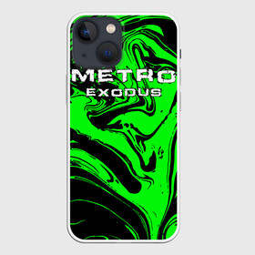 Чехол для iPhone 13 mini с принтом Метро: Исход в Петрозаводске,  |  | 2033 | 2035 | exodus | horror | metro | survival | артем | игры | исход | спарта | стелс | шутер | экшен