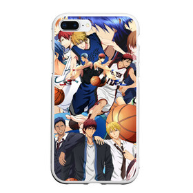 Чехол для iPhone 7Plus/8 Plus матовый с принтом Kuroko no Basket в Петрозаводске, Силикон | Область печати: задняя сторона чехла, без боковых панелей | аниме | баскетбол | спорт