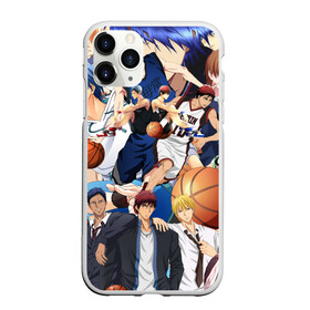 Чехол для iPhone 11 Pro матовый с принтом Kuroko no Basket в Петрозаводске, Силикон |  | аниме | баскетбол | спорт