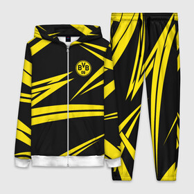 Женский костюм 3D с принтом BORUSSIA. в Петрозаводске,  |  | borussia | fc | football | football club | geometry | sport | texture | боруссия | геометрия | спорт | спортивные | текстура | униформа | фирменные цвета | фк | футбол | футбольный клуб