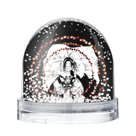 Снежный шар с принтом Хао Асакура в Петрозаводске, Пластик | Изображение внутри шара печатается на глянцевой фотобумаге с двух сторон | shaman king | зик | король шаманов | манга | шаман кинг