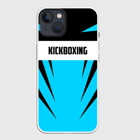 Чехол для iPhone 13 с принтом Kickboxing в Петрозаводске,  |  | boxing | kickboxing | sport | боец | бой | бокс | боксер | борьба | кикбоксер | кикбоксинг | линии | надпись | полосы | россии | россия | рф | сборная | состязание | спорт | спортсмен | флаг