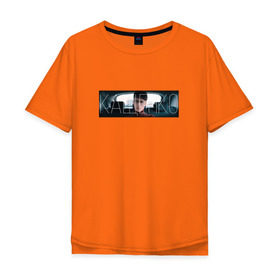 Мужская футболка хлопок Oversize с принтом Boulevard Depo Кащенко в Петрозаводске, 100% хлопок | свободный крой, круглый ворот, “спинка” длиннее передней части | bdepo | boulevard depo | артем шатохин | булевард депо